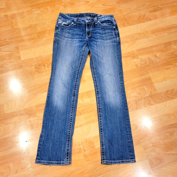 Miss Me Denim - Miss Me straight Embellished jeans size 29